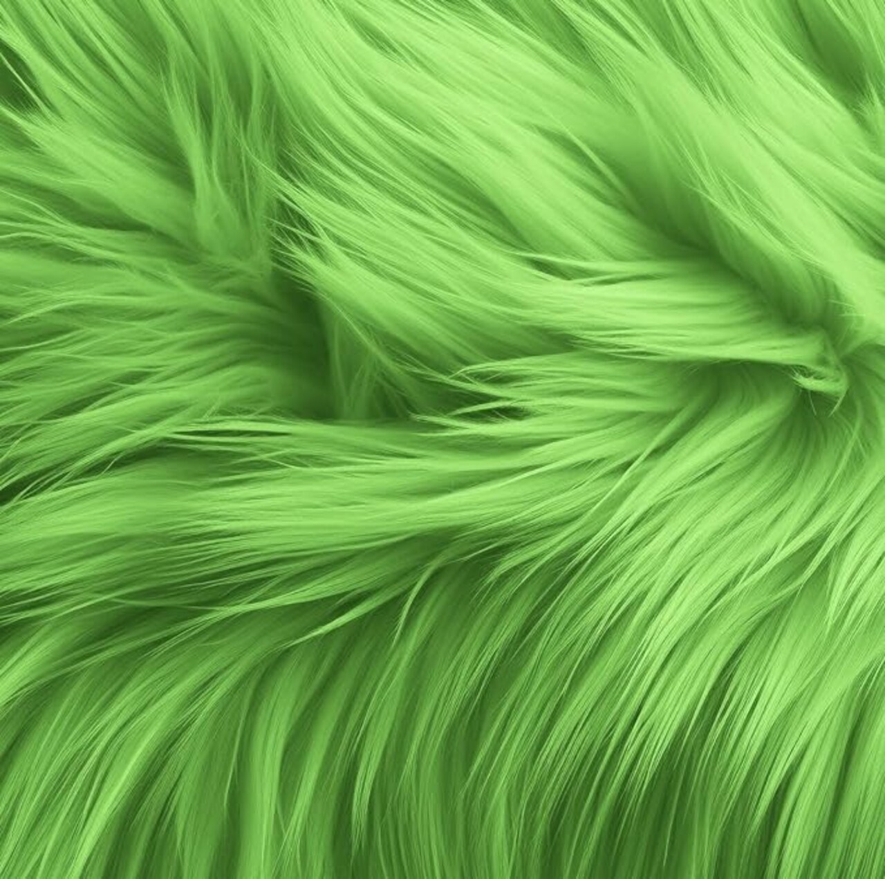 FabricLA | Faux Fur Round Circular Fluffy Shaggy Fabric | Use Round Faux Fur for Carpet, Play Mats, Bedroom, Christmas Decoration